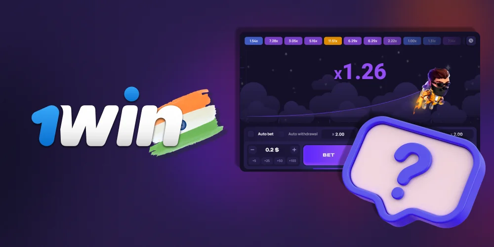 Overview of the basic mechanics of the game Lucky Jet from 1win